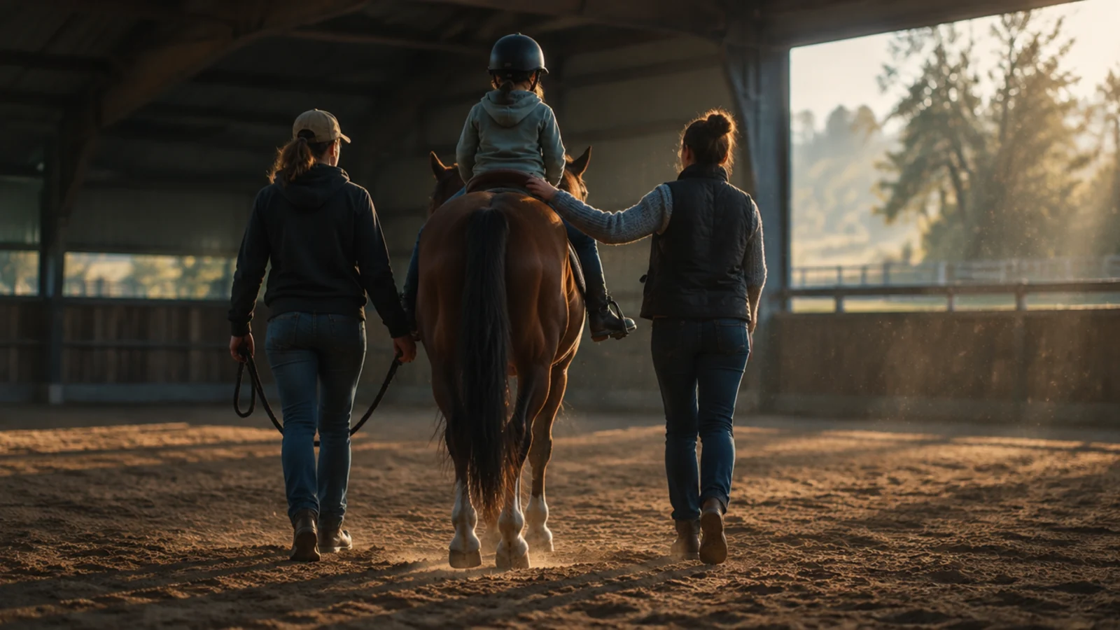 What can horseback riding do for children with cerebral palsy?